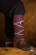 Beenwindsels Harald, katoen, bordeauxgrijs