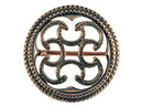 Romeinse fibula, 3e/4e eeuw, brons