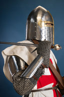 Brassards en acier, canons d'avant-bras, 1,2 mm