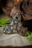 Borre-stil fibula Smolensk, bronze