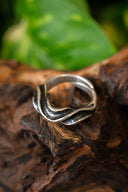 Vendel-ring, forsølvet bronze