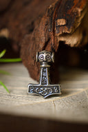 Kleine ödeshög Thorshamer, sterling zilver