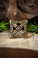 Viking korsfibula Uppåkra, bronze