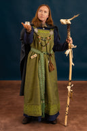 Hangeroc Alva, wzór jodełkowy, zielony