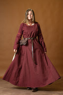 Bliaut Lenora, rood