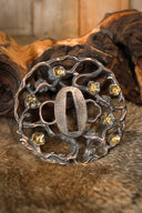 Goldene Blumen Tsuba