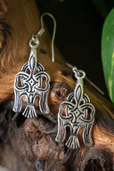 Rusvik earrings Jaroslav, silvered bronze