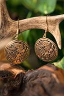 Viking earrings Birka, bronze