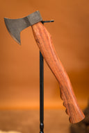 Middelalderlig brugøkse, håndsmedet, semi-skarp