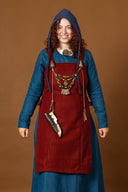 Hangeroc Frigg, rood, wolmix