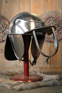 17th century lobster-tailed pot helmet, 1–1.2 mm