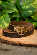 Cintura del XV secolo Anjou, 150 cm, marrone