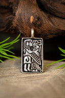 Amulette d'amour du 6ème siècle, bronze argenté