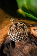 Pendentif viking en bronze Odin sur Sleipnir, bronze