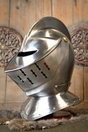 Elmo chiuso Tudor, stile Greenwich, 1,6 mm