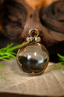 Gotland Viking mountain crystal L, bronze