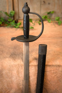 Middelalderligt sværd Oakeshott type X, semi-skarpt