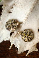 Anglosaxiska fästen för bensnören, brons