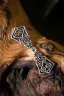 Awarskie zapięcie do płaszcza, posrebrzany brąz