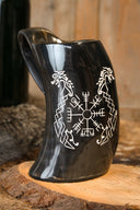 Jarra de cuerno vikinga Jormungandr, 500–650 ml