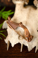 Trompetenfibula, 1. bis 4. Jahrhundert, Bronze