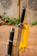 Miecz tai chi Yin Yang, półostry