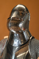 Gran bacinete (1400–1450), 2 mm (apto para combate)