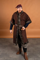 Jarl fur caftan, brown