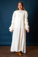 Renaissance dress Lucretia, natural