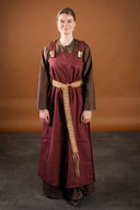 Hängselklänning Lientje, röd