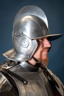 Casco burgonet del siglo XVI Kaspar pulido, 1,2 mm