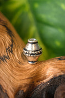 Cuenta de barba vikinga Ingmar, bronce plateado