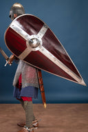 Bouclier normand en amande renforcé