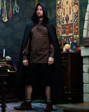 Mantello Gora, nero, misto lana