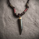 Wikinger-Amulett Sköllzahn, schwarz