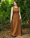 Medieval surcot Uma, sand