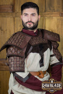 Evan Reinforced Pauldrons - Brown