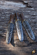 LARP Assassin Unity Messer, Satz mit 3 Stück