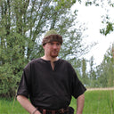 Birka vikingská čepice, zelená