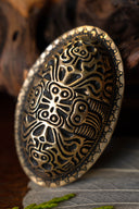 Vikingeskildpaddebroche Finland, bronze, pris pr. stk.