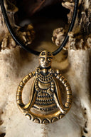 Amuleto Völva Vikingo Aska, bronce