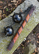 Stridsplejl med to kugler