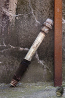 LARP metalrør, stålfarve