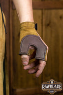 Gant de tir à l'arc Oren - Marron clair