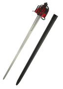 Basket Hilt Broadsword, butt (battle-ready)
