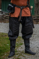 Linnevikingbyxor Odin, svart