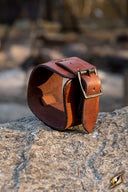 Manschettenarmband aus Leder
