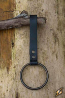 LARP ringholder til bælte, sort