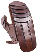 Full contact läderhandskydd, vänster