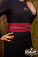 Jeanne Stoffgürtel, rot rote Rosen